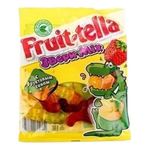 Мармелад Fruittella Звери Mix жевательный 70 г