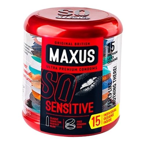 Презервативы Maxus ультратонкие в железном кейсе № 15