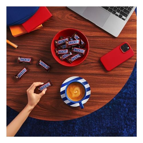 Конфеты шоколадные Snickers Minis с арахисом 180 г