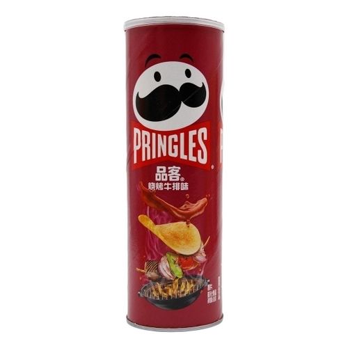 Чипсы картофельные Pringles со вкусом стейка барбекю 110 г