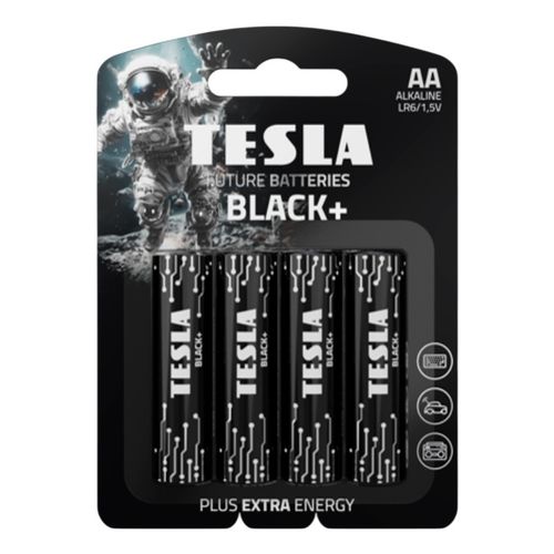 Батарейки Tesla Black LR6 АА 4 шт