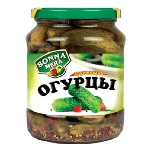 Огурцы Sonna Mera маринованные с перцем 720 мл