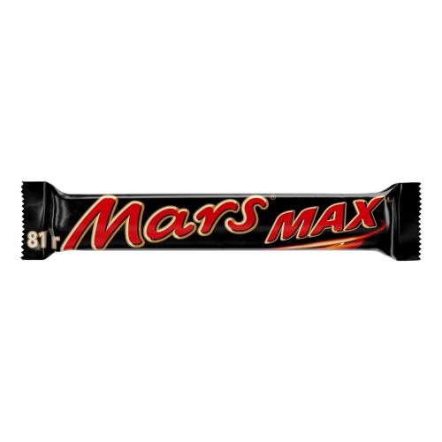 Батончик Mars Max шоколадный с карамелью и нугой 81 г