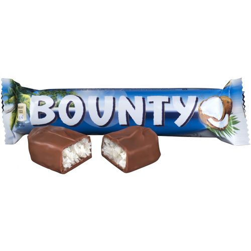 Шоколадный батончик Bounty молочный с кокосовой мякотью 55 г