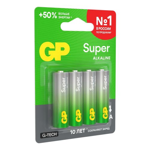 Батарейки GP Super AA LR6 4 шт