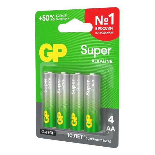 Батарейки GP Super AA LR6 4 шт