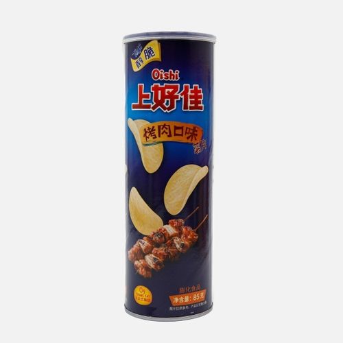 Чипсы картофельные Oishi Тосс со вкусом мяса на гриле 85 г