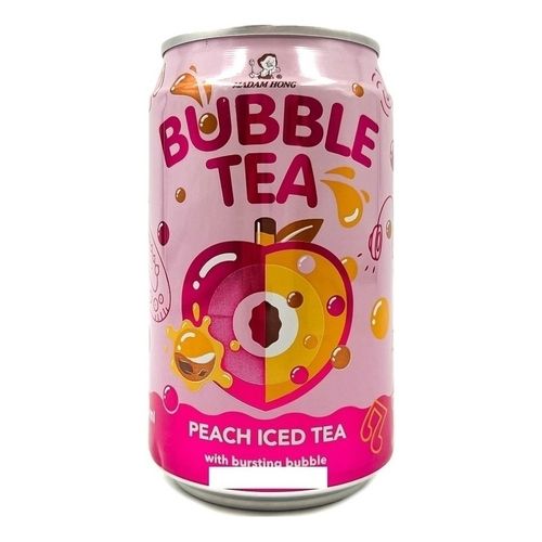 Холодный чай Madam Hong Bubble tea со вкусом персика 320 мл