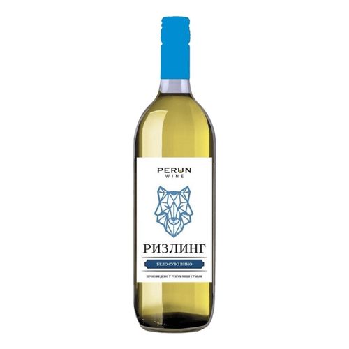 Вино Perun Rizling белое сухое 1 л Сербия