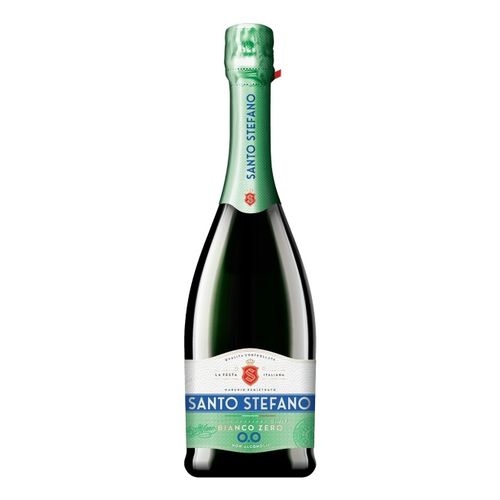Вино игристое безалкогольное Santo Stefano Bianco Zero белое полусладкое 750 мл Россия