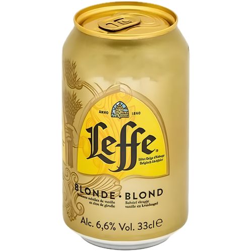Пиво Leffe Blonde светлое пастеризованное 330 мл