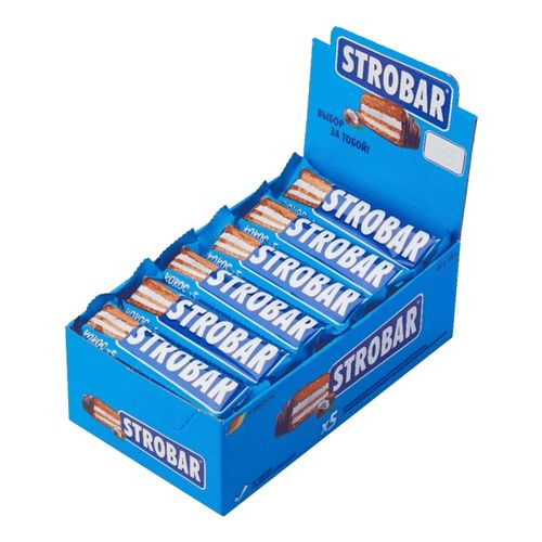 Батончик Strobar шоколадный с кокосом 40 г