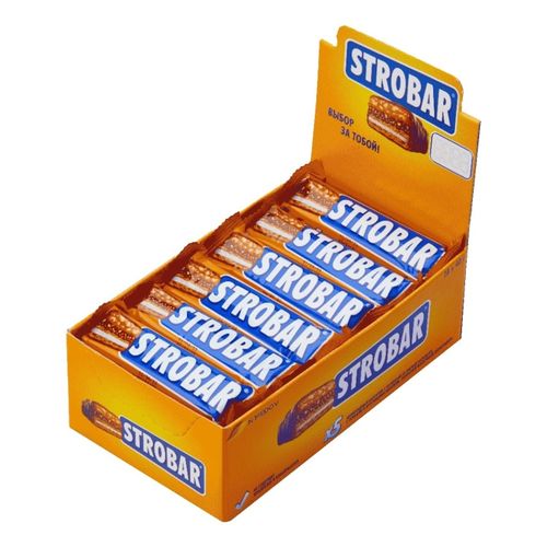 Батончик Strobar шоколадный с орехами 40 г