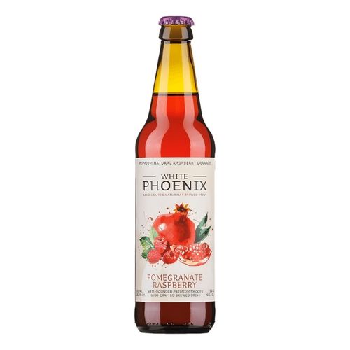 Медовуха White Phoenix Pomegranate Raspberry фильтрованная непастеризованная 450 мл