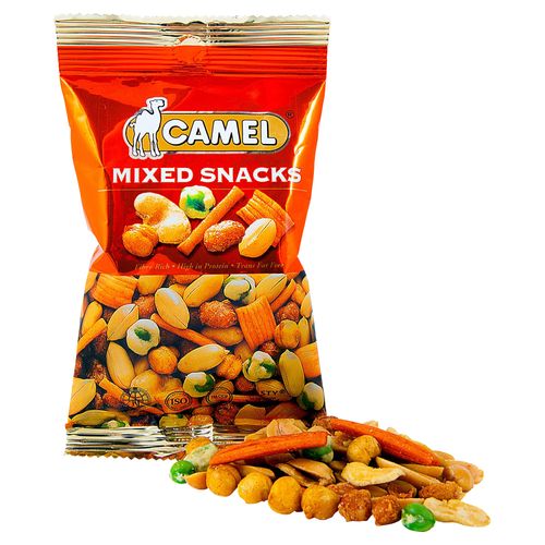 Смесь Camel Mixed snacks из различных орехов бобов горошка 40 г