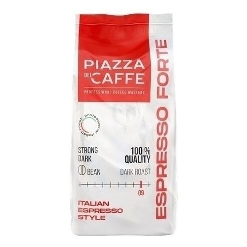 Кофе Piazza Del Caffe Espresso Forte Эспрессо Форте в зёрнах 230 г