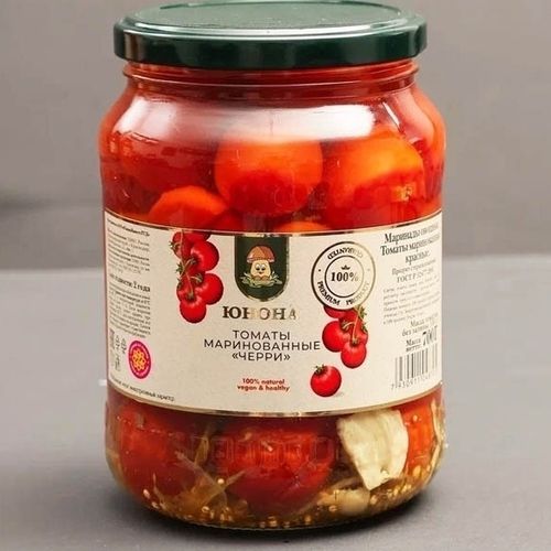 Томаты черри Юнона маринованные 700 г