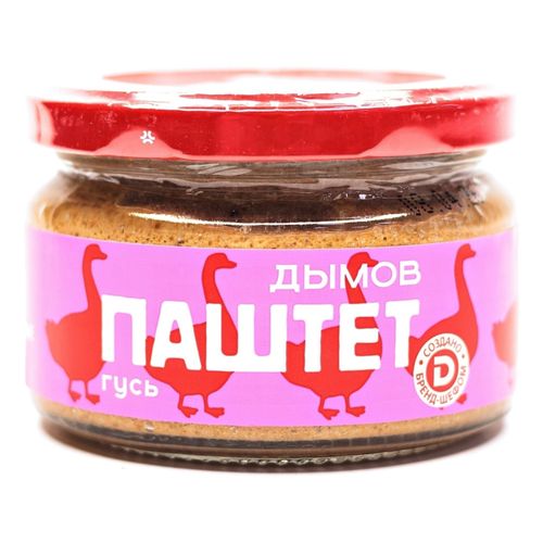 Паштет печеночный Дымов Гусь 200 г