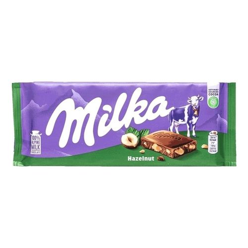 Шоколад Milka Whole Hazelnuts молочный 100 г