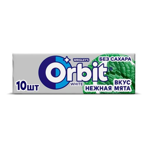 Жевательная резинка Orbit White Нежная мята 13,6 г