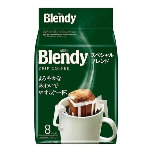 Кофе AGF Blendy Mild Blend молотый в дрип-пакете 7 г x 8 шт