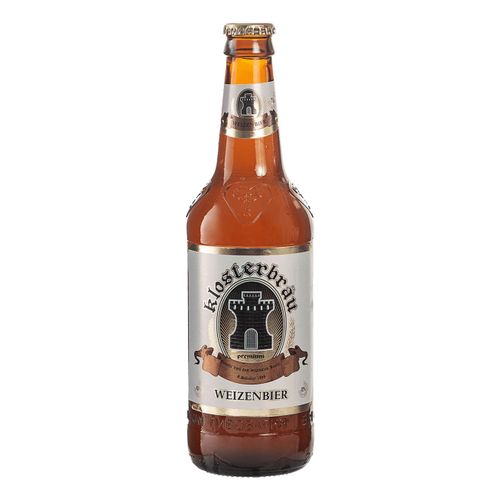 Пиво Klosterbrau Пшеничное светлое нефильтрованное непастеризованное 500 мл