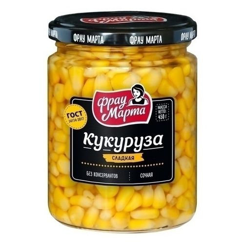 Кукуруза Фрау Марта сахарная 450 г