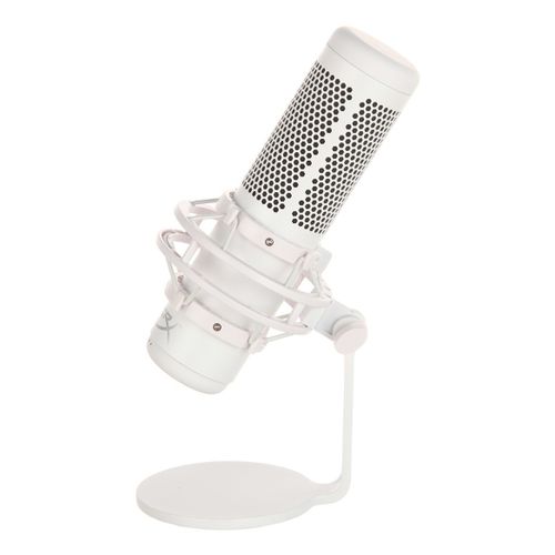 Игровой микрофон для компьютера HyperX Quadcast S White - купить с