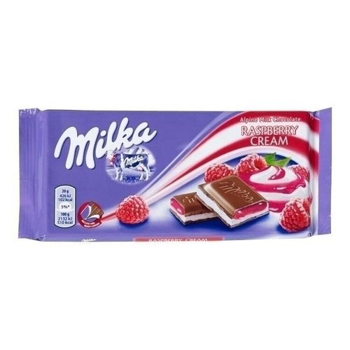 Плитка Milka Raspberry Cream молочная 100 г