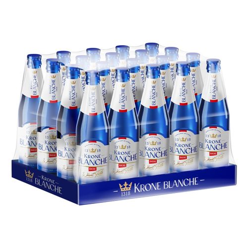 Пивной напиток Krone Blanche Biere стекло 450 мл
