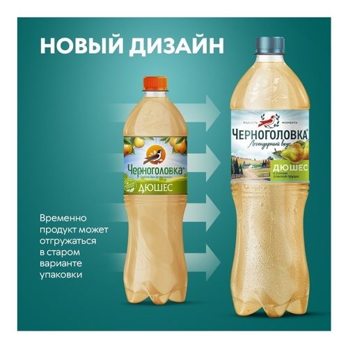 Газированный напиток Черноголовка Дюшес 1 л