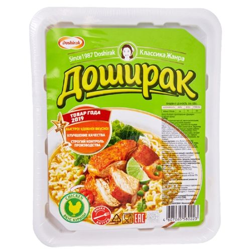 Лапша Doshirak со вкусом курицы 90 г