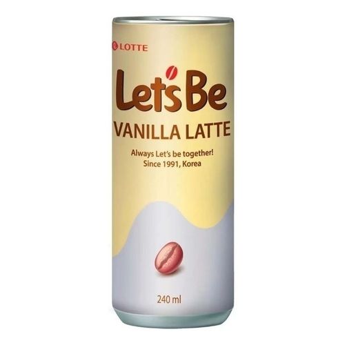 Кофейный напиток Lotte Let's Be Vanilla готовый 240 мл