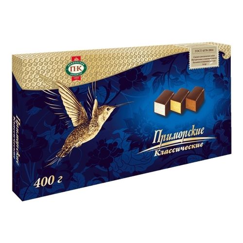 Конфеты шоколадные Приморский Кондитер сгущенное молоко 400 г