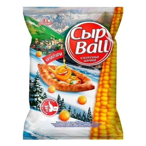 Шарики кукурузные Сырball Хачапури 140 г