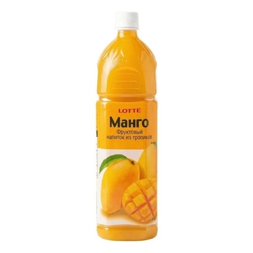 Напиток сокосодержащий Lotte манго 1,5 л