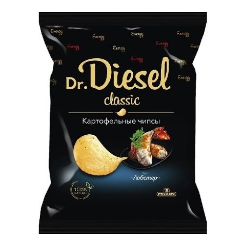 Чипсы картофельные Dr. Diesel лобстер 120 г