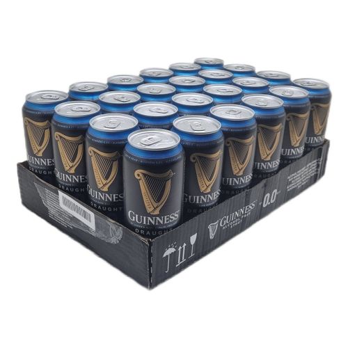 Пивной напиток безалкогольный Guinness Draught тёмный фильтрованный пастеризованный 440 мл