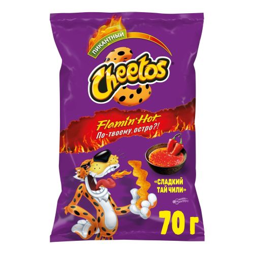 Кукурузные снеки Cheetos Сладкий тай чили 70 г