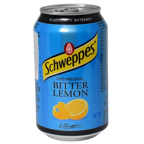 Газированный напиток Schweppes bitter lemon 330 мл