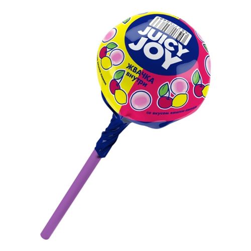Карамель Конфитрейд Juicy Joy с жевательной резинкой в ассортименте 29 г