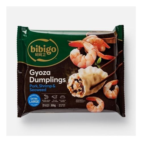 Дамплинги Bibigo из свинины с креветками и морскими водорослями 350 г