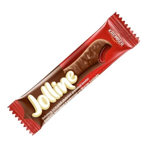 Конфета желейная Jolline в шоколаде со вкусом клубники 21 г