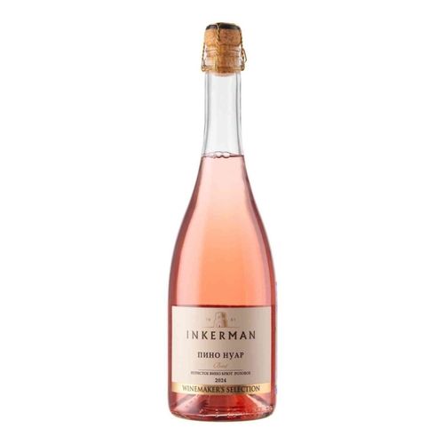 Вино игристое Inkerman Winemaker's Selection Pinot Noir розовое брют 750 мл Россия