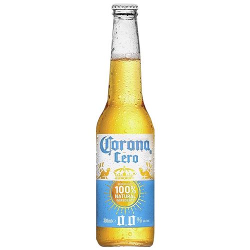 Пивной напиток безалкогольный Corona Cero светлый фильтрованный пастеризованный 355 мл