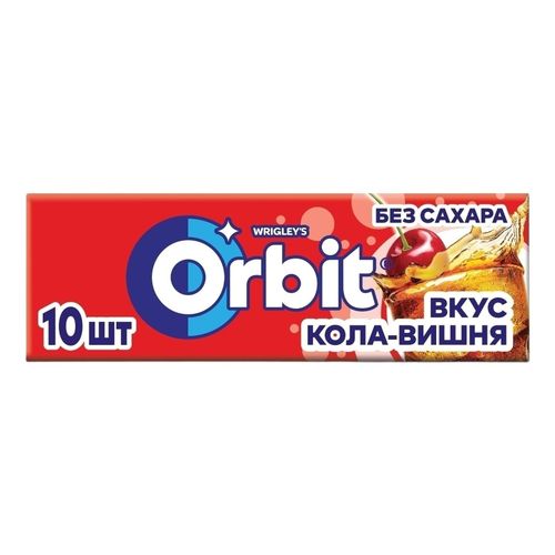 Жевательная резинка Orbit кола-вишня без сахара 13,6 г