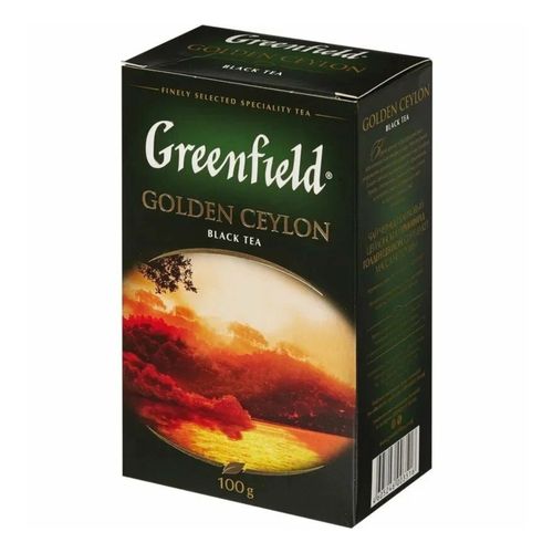 Чай черный Greenfield Golden Ceylon листовой 100 г