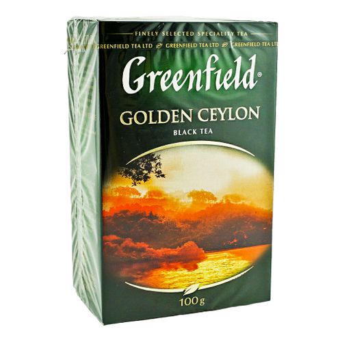 Чай черный Greenfield Golden Ceylon листовой 100 г