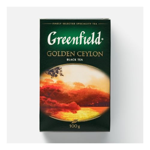 Чай черный Greenfield Golden Ceylon листовой 100 г