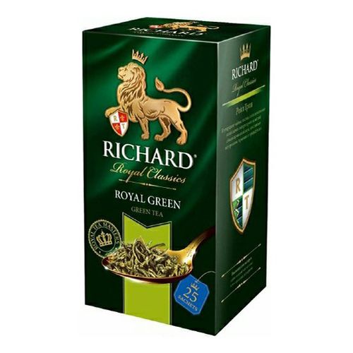 Чай зеленый Richard Royal Green в пакетиках 2 г х 25 шт